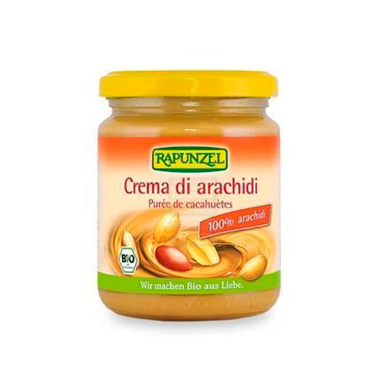 Crema cacahuete 250gr Rapunzel