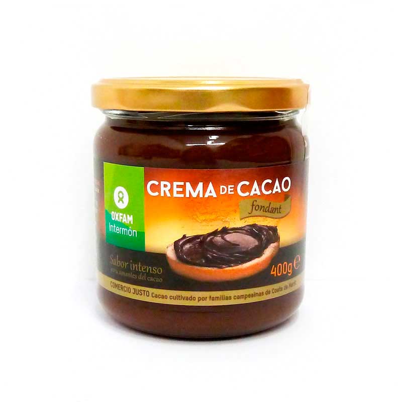 Crema cacao fondant 250 gr. Intermon