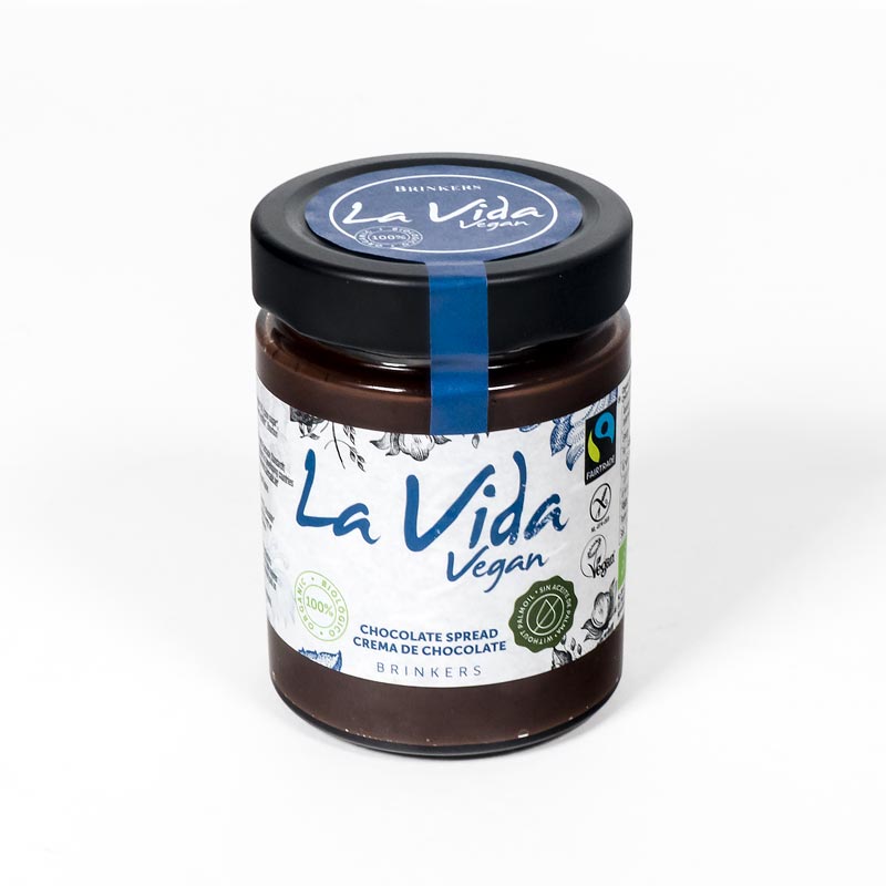 Crema chocolate negro 270 gr. La Vida Vegan