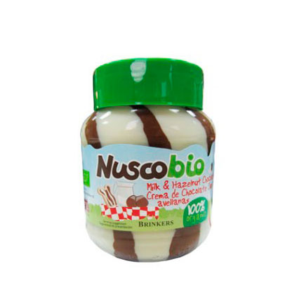 Crema chocolate duo 400gr Nuscobio