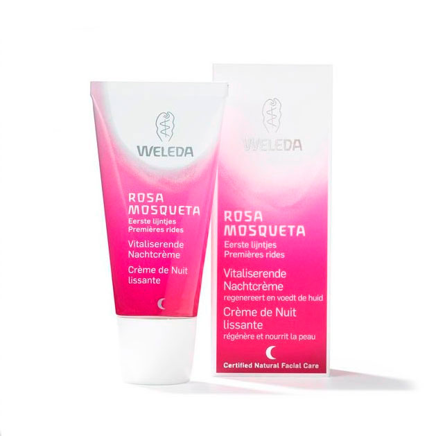 Crema de noche rosa mosqueta 30ml Weleda