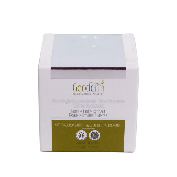 Crema facial hidratante hialurónico 50 ml. Geoderm