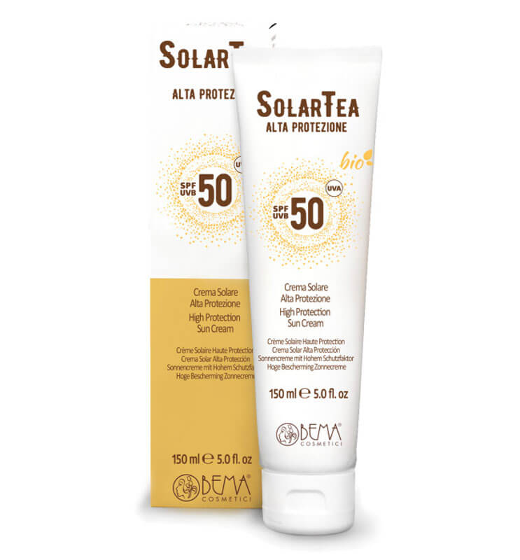Crema solar SPF 50 150 ml. SolarTea