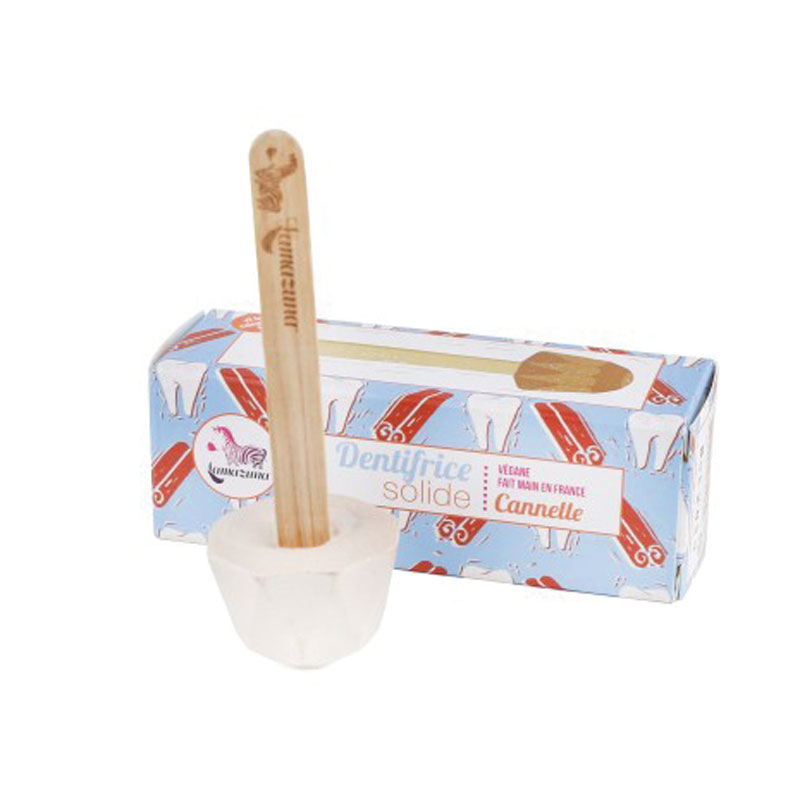 Dentífrico solido canela 17 gr. Lamazuna
