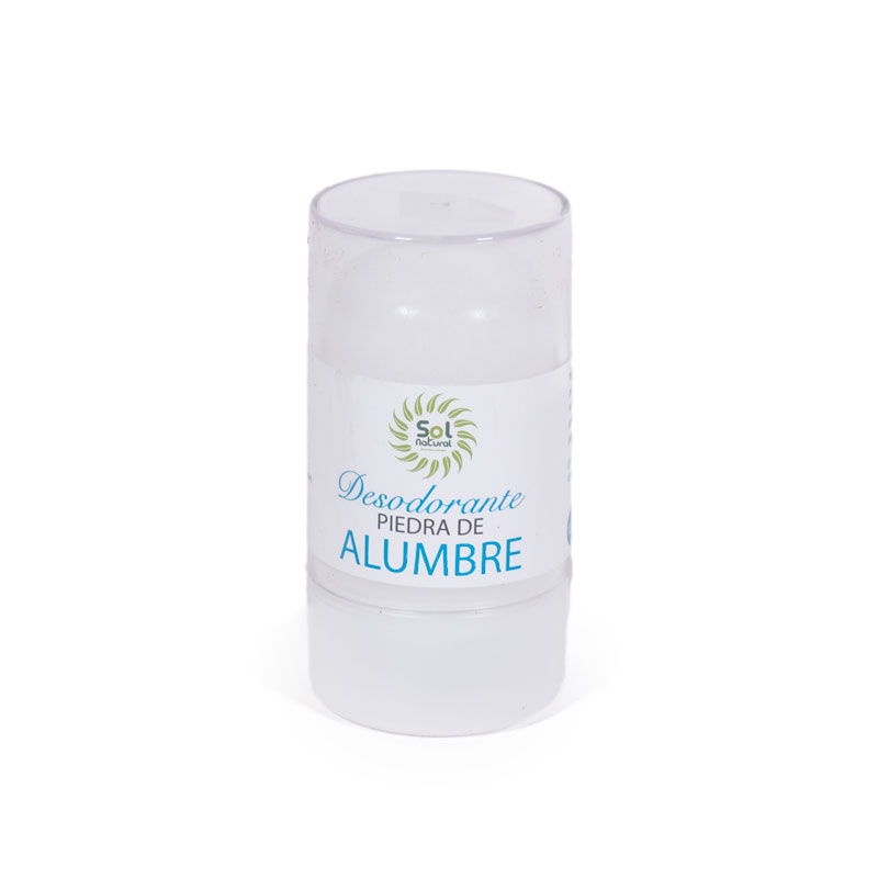 Desodorante piedra alumbre 120 gr. Solnatural