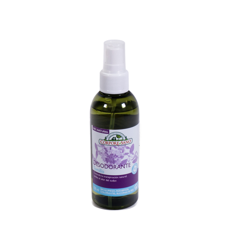 Desodorante tomillo 150 ml. Corpore Sano