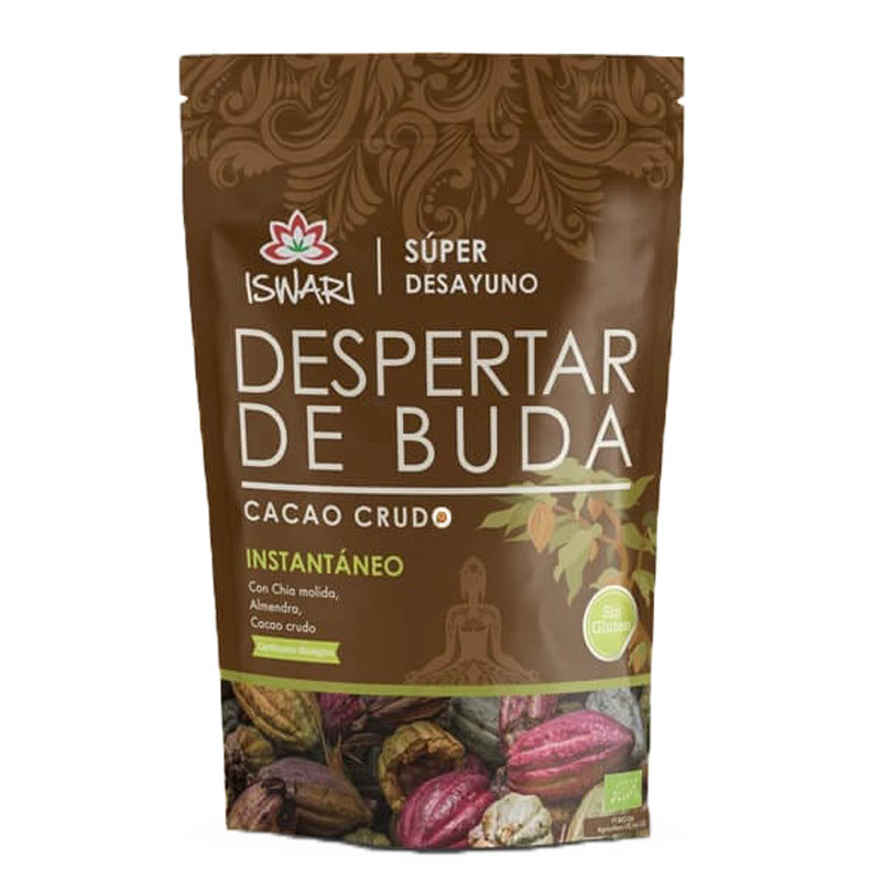 Despertar de buda, cacao 360 gr. Iswari