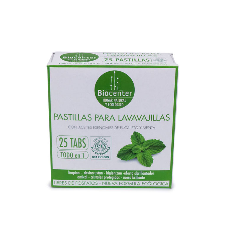 Detergente lavavajillas 25 u. Biocenter