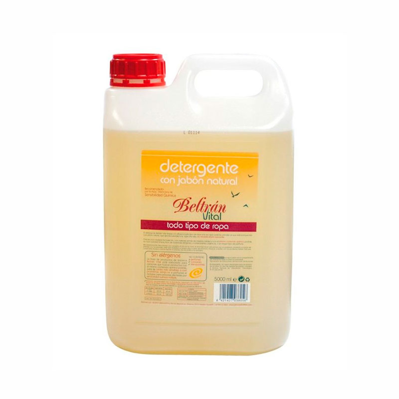 Detergente ropa sin perfume Vital 5 l. Beltran