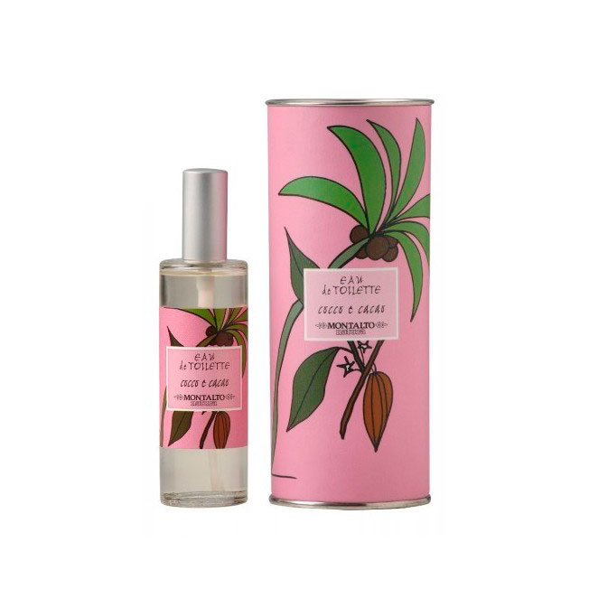 Eau de toilette coco y cacao 50 ml. Montalto