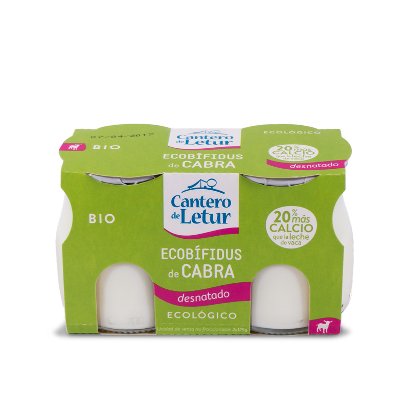 Ecobifidus cabra des. 2x125 g. El Cantero de Letur