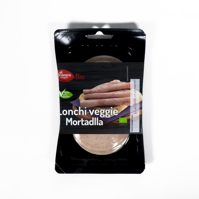 Embutido vegano mortadela 100 gr. El Granero
