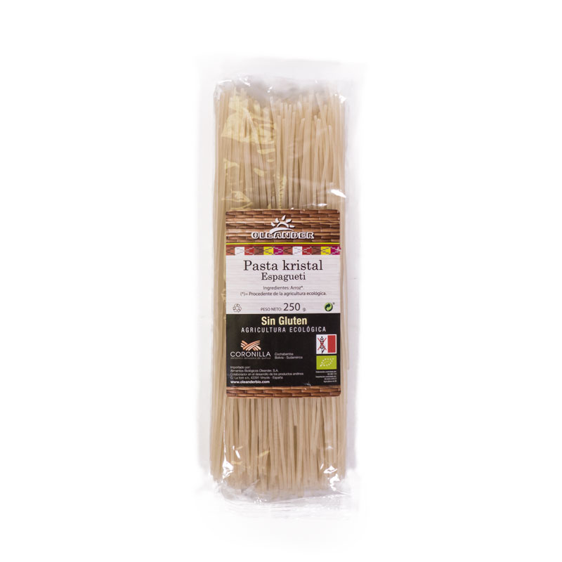 Espagueti de arroz sin gluten 250 gr Oleander