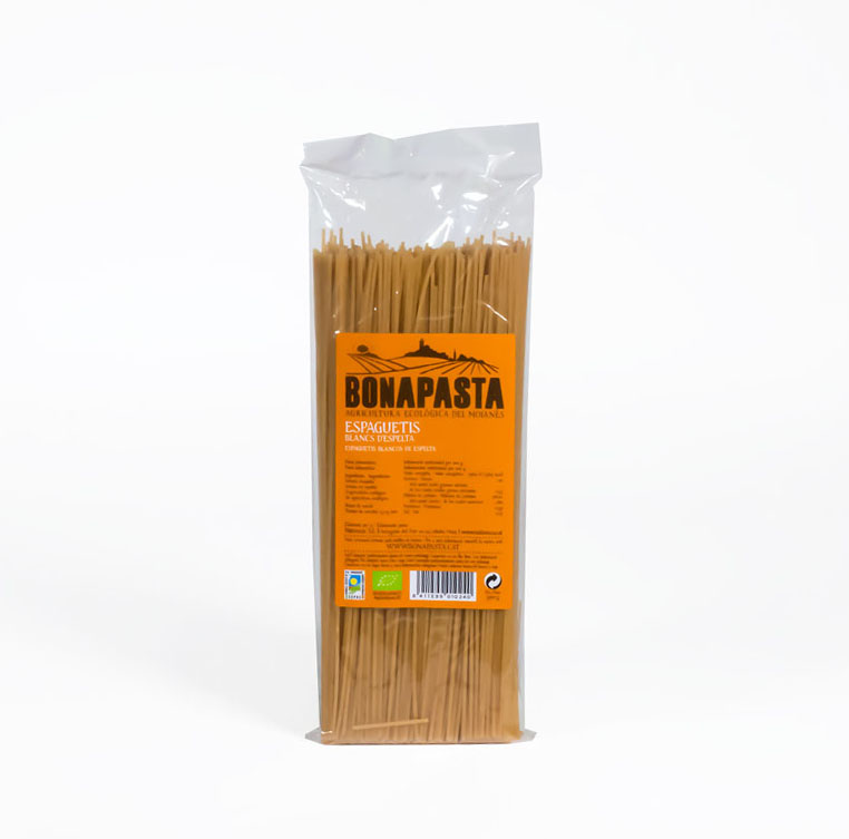 Espaguetis de espelta 500 gr. Bonapasta