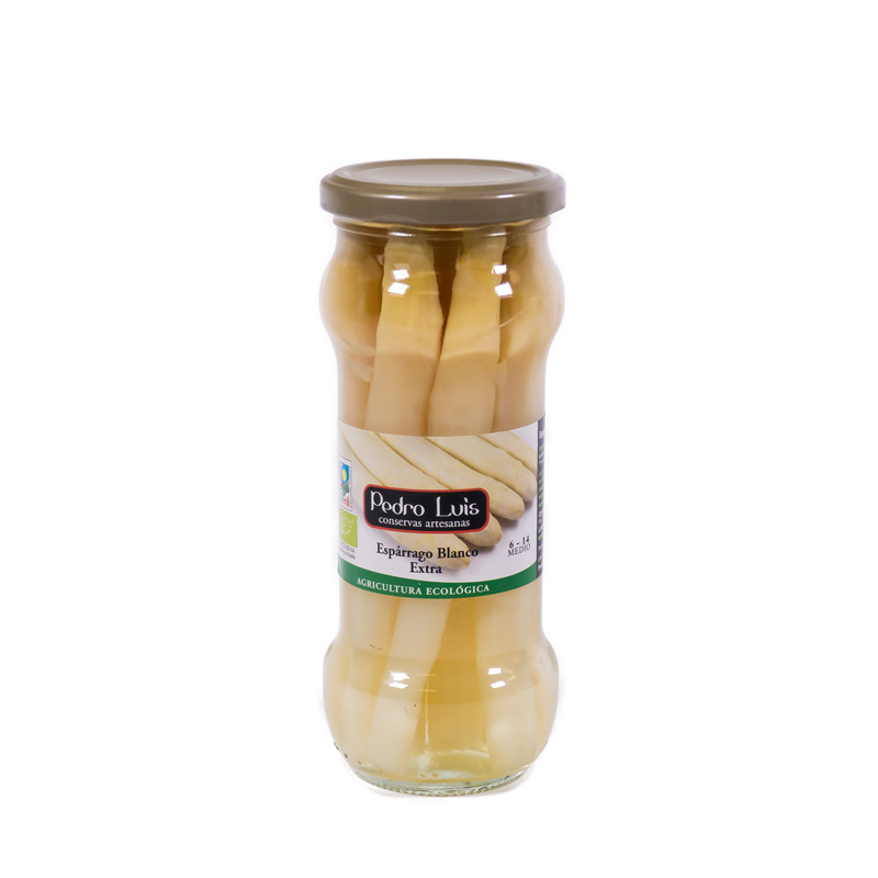Esparragos blancos 6/14 370 gr. Pedro Luis