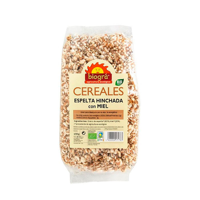 Espelta hinchada 125 gr. Biográ