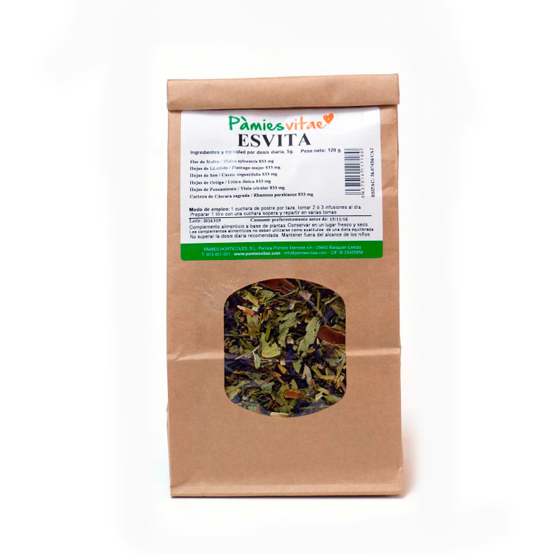 Esvita (estreñimiento) granel 120 gr Pàmies