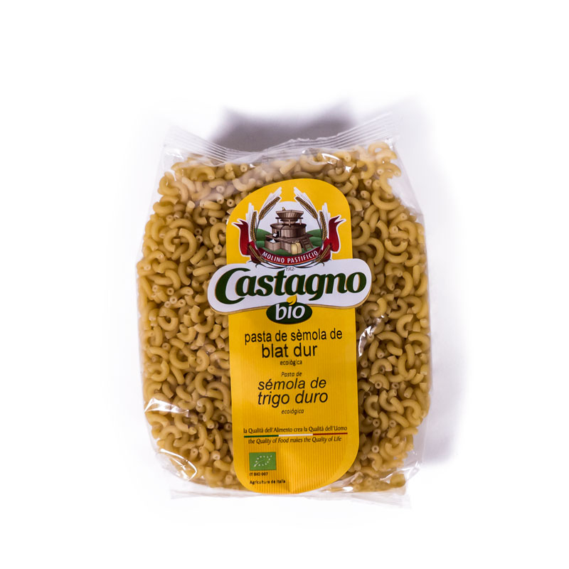 Fideo cornetis de trigo 500gr Castagno