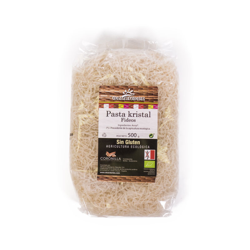 Fideos de arroz sin gluten 500 gr Oleander