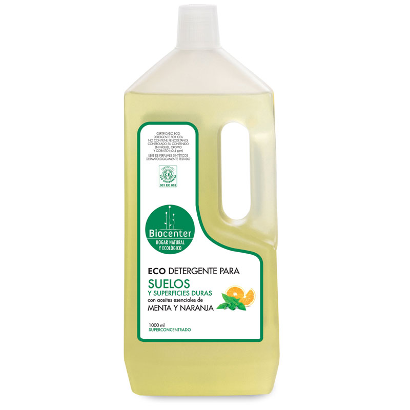 Fregasuelos menta-naranja 1 L. Biocenter