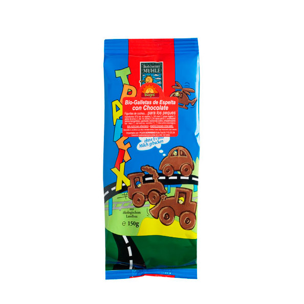 Galletas espelta-chocolate 150gr Bohlsenere