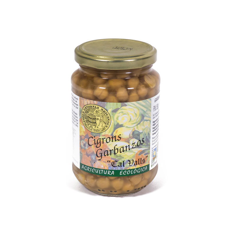 Garbanzos cocidos 370 gr Cal Valls