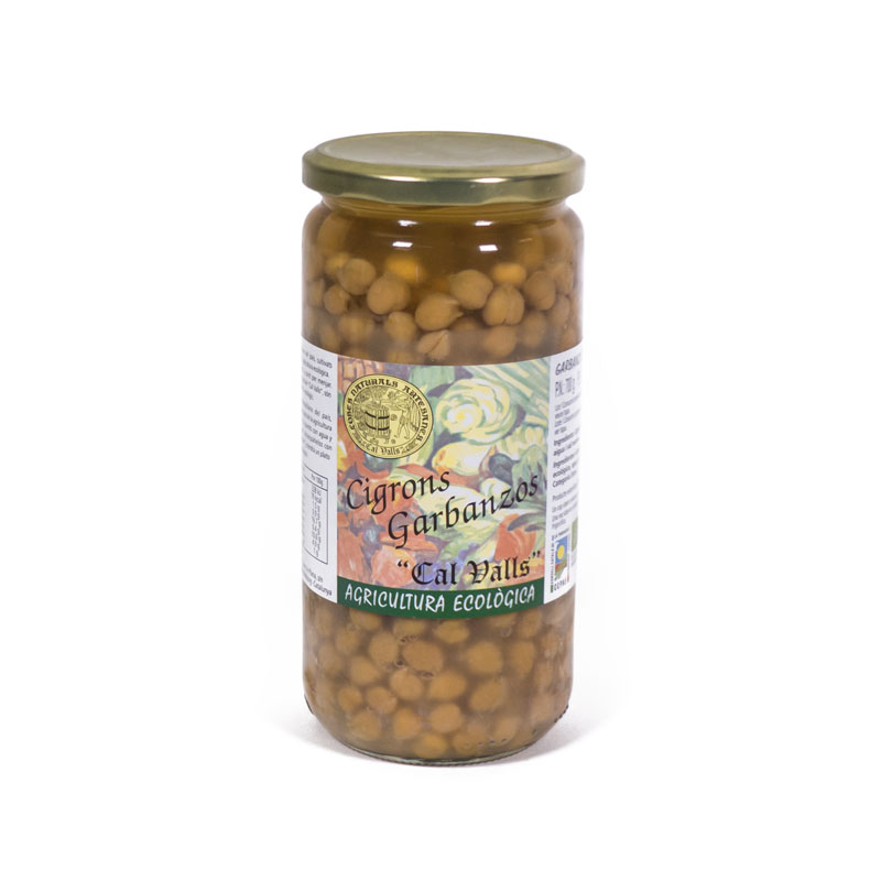 Garbanzos cocidos 720 gr Cal Valls