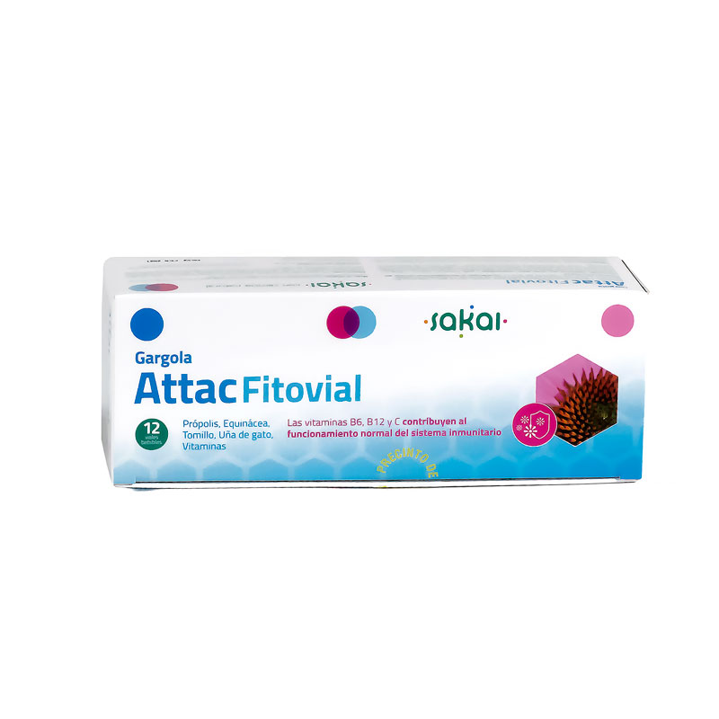 Gargola Attac Fitovial 12 viales Sakai