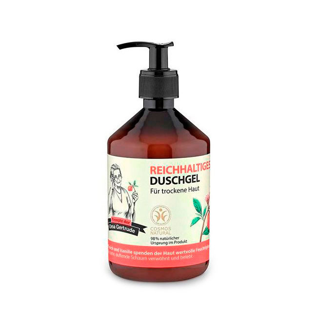 Gel de ducha nutritivo 500 ml. Oma Gertrude