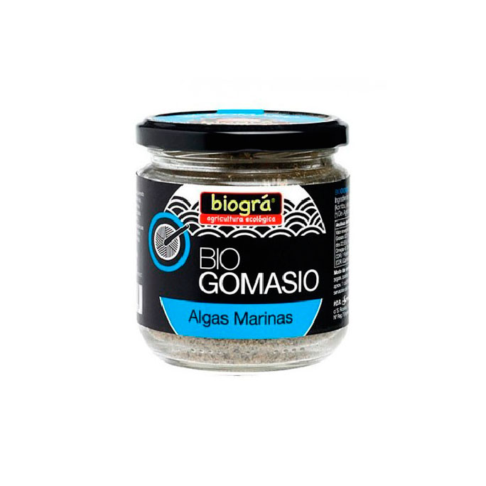 Gomasio con algas 120 gr Biogrà