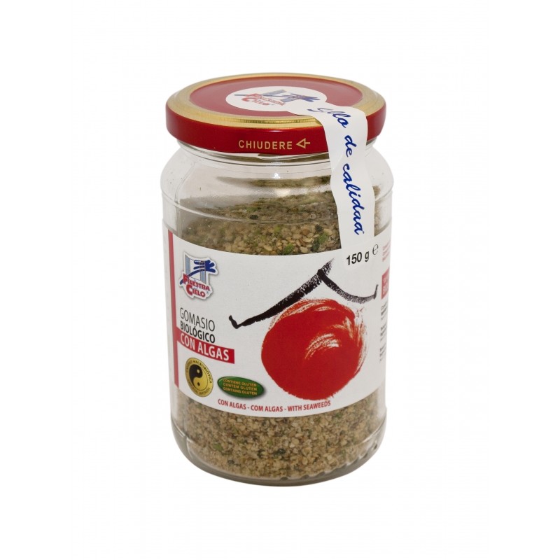Gomasio con algas 150 gr. La Finestra