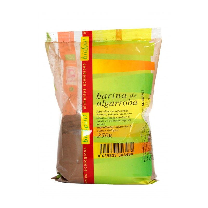 Harina de algarroba 250gr Biospirit