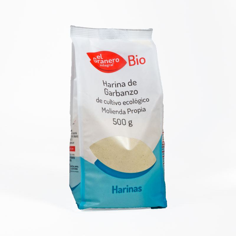 Harina de garbanzos 500 gr. El Granero