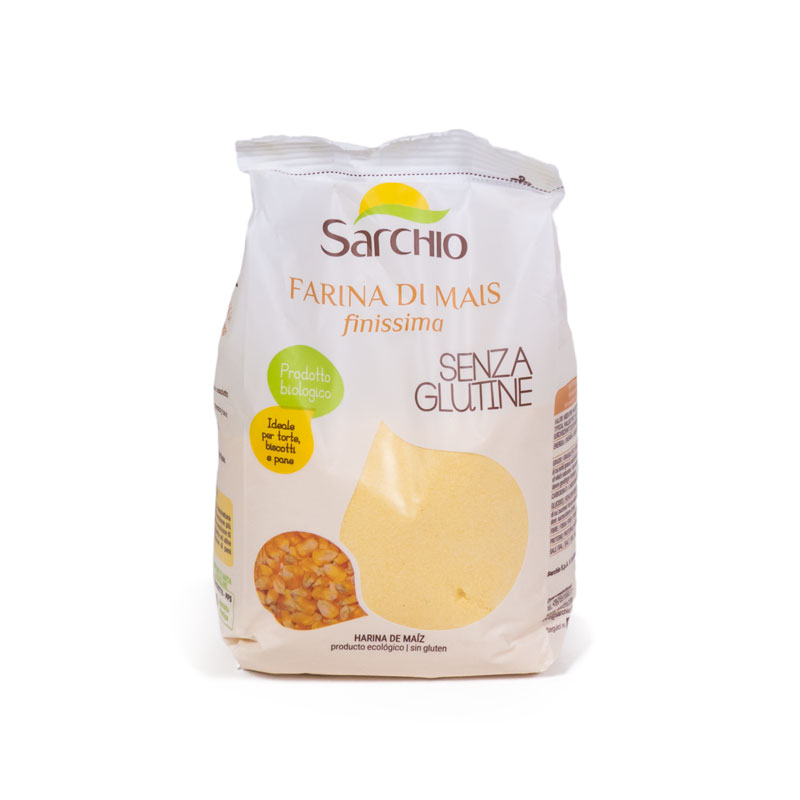 Harina de maiz 500 gr. Sarchio