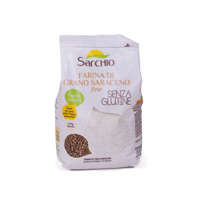 Harina de trigo sarraceno 500 gr. Sarchio