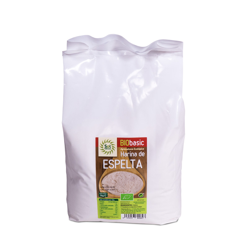 Harina de espelta blanca 1 kg. Moulin