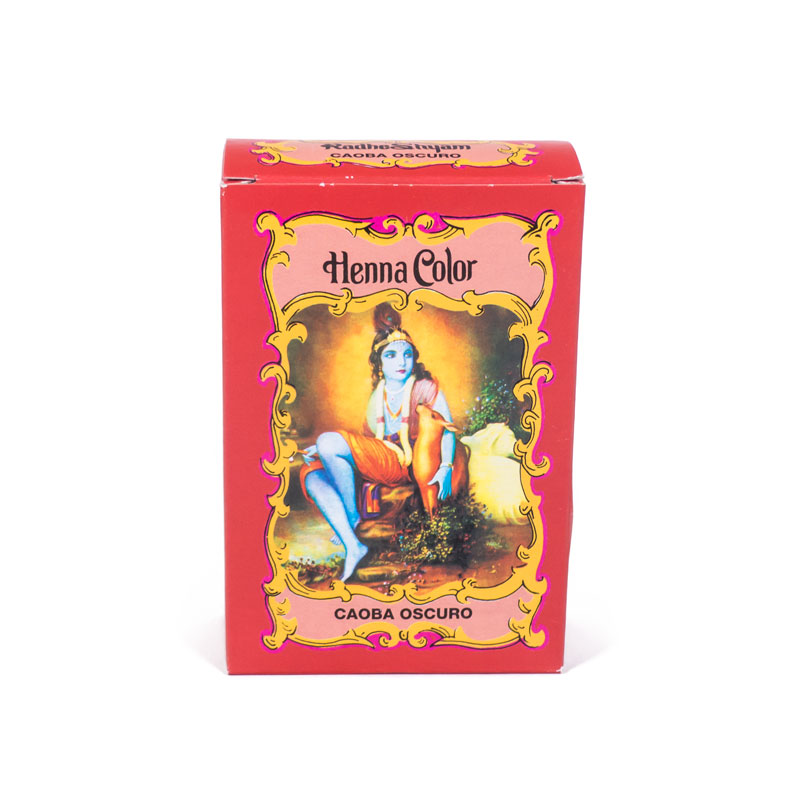 Henna caoba oscuro 100 gr. Radhe Shyam