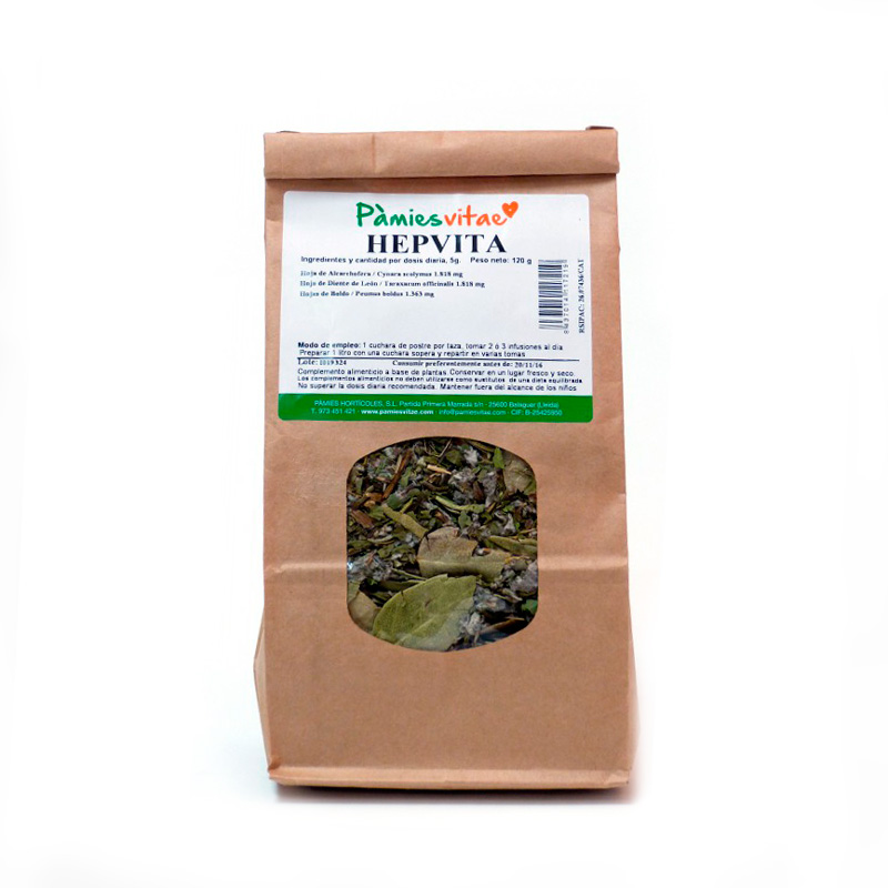 Hepvita (hígado) granel 120 gr Pàmies
