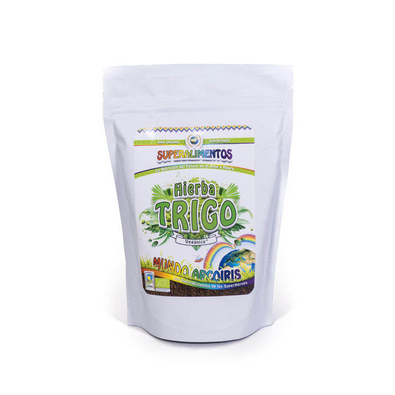 Hierba de trigo 250 gr. Arcoiris