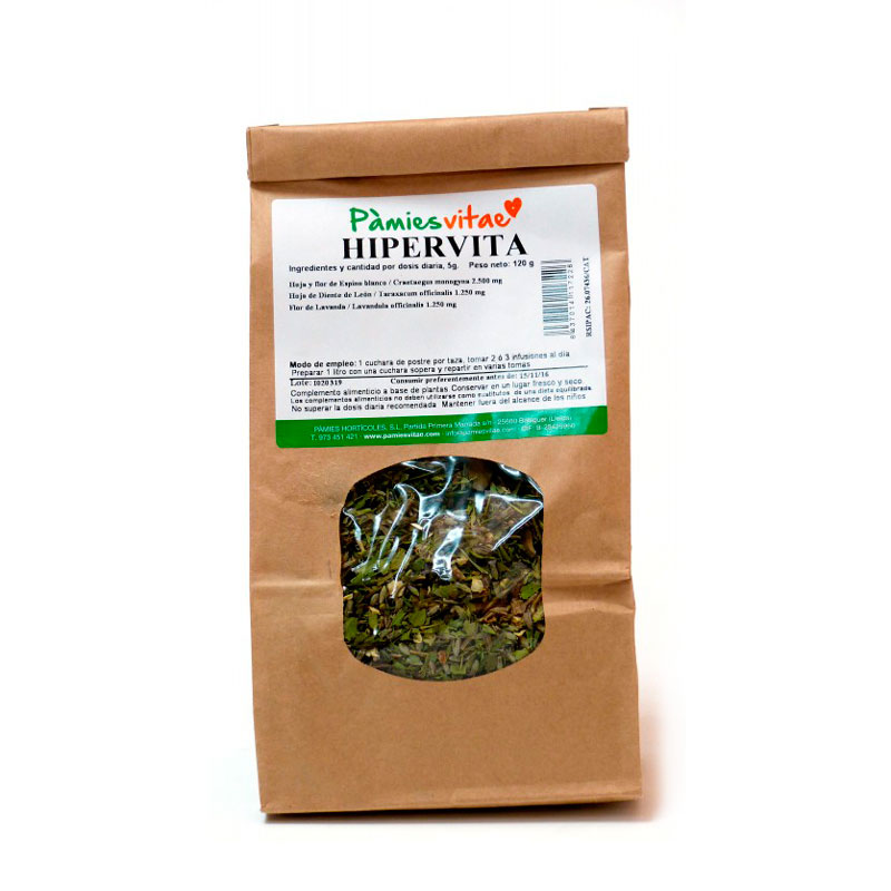 Hipervita (hipertensión) granel 120 gr Pàmies