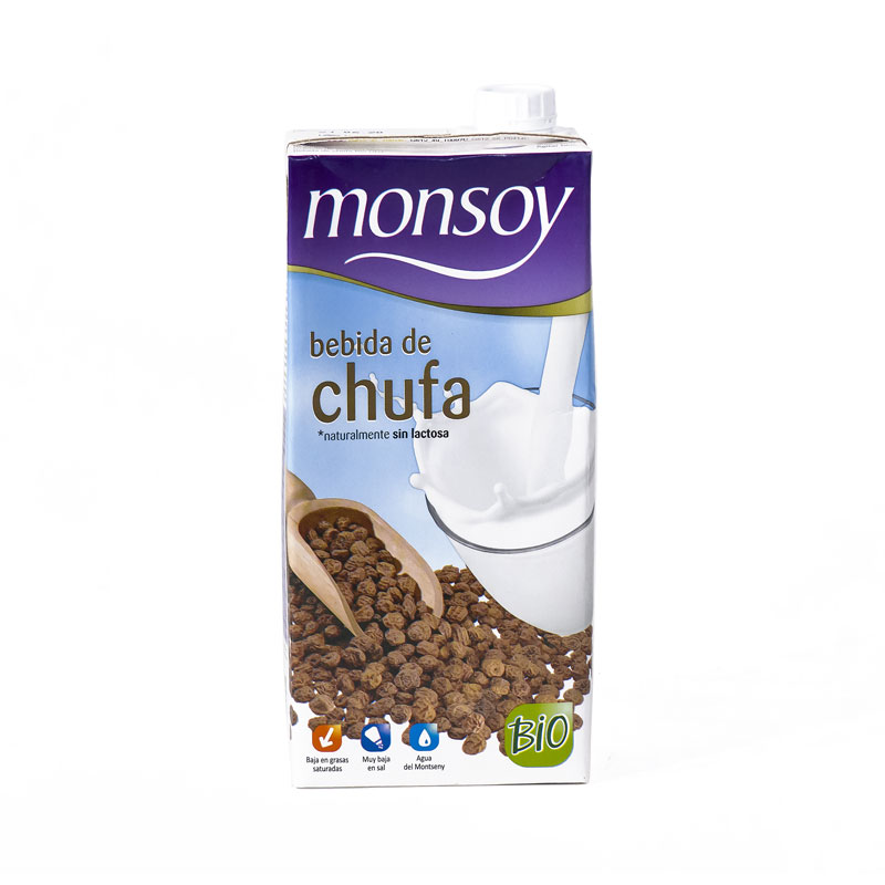 Horchata de chufa 1L. Monsoy