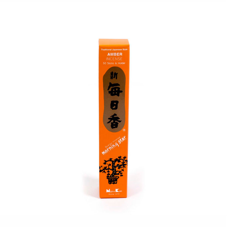 Incienso ambar 50 u. Morning star