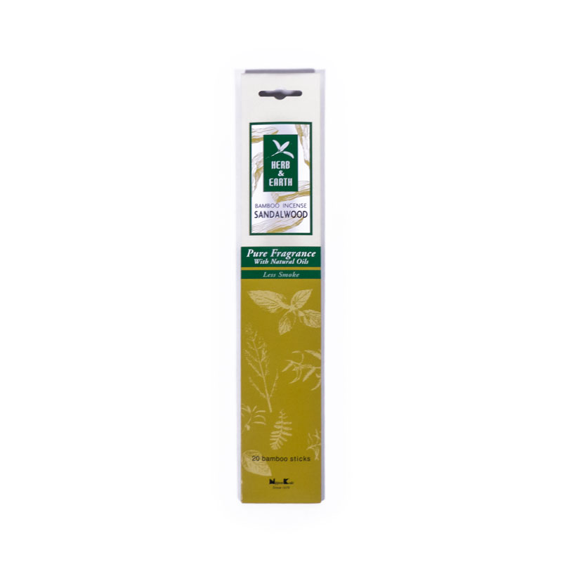 Incienso sandalo 20 bastons Herb & Earth