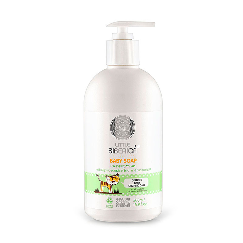 Jabón infantil cuidado diario 500 ml. Little Siberica
