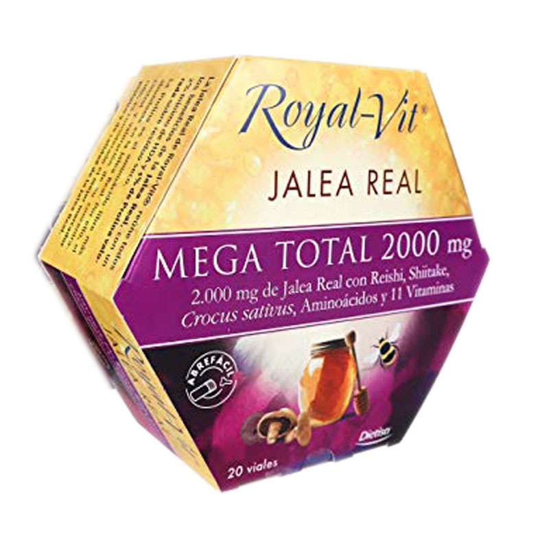 Jalea real mega total 2000mg 20 u. Royal-Vit