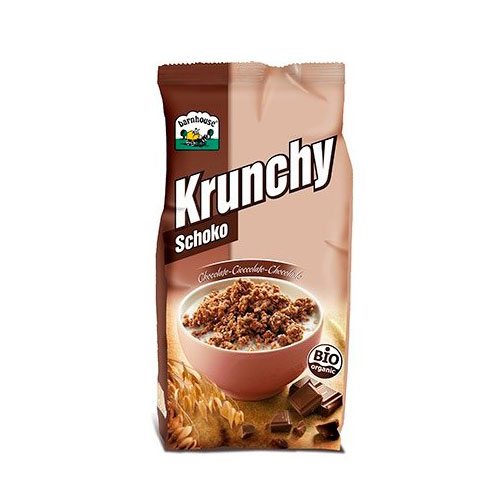 Krunchy chocolate 375 gr. Barnhouse