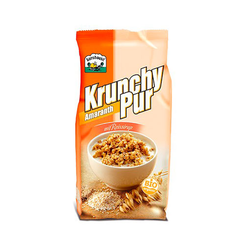 Krunchy pur amaranto 375gr Barnhouse