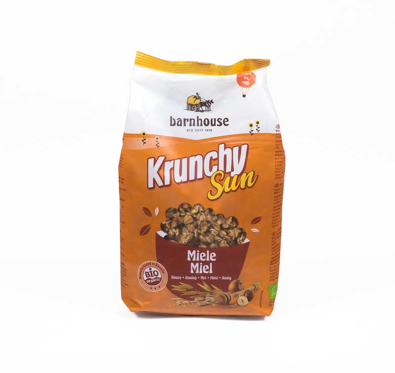 krunchy sun miel 375 gr. Barnhouse