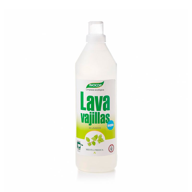 Lavavajillas gel menta 1 L. Biocop
