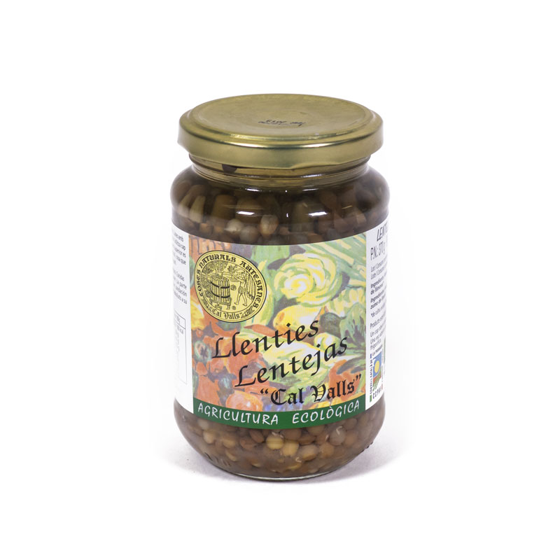 Lentejas cocidas 370 gr Cal Valls